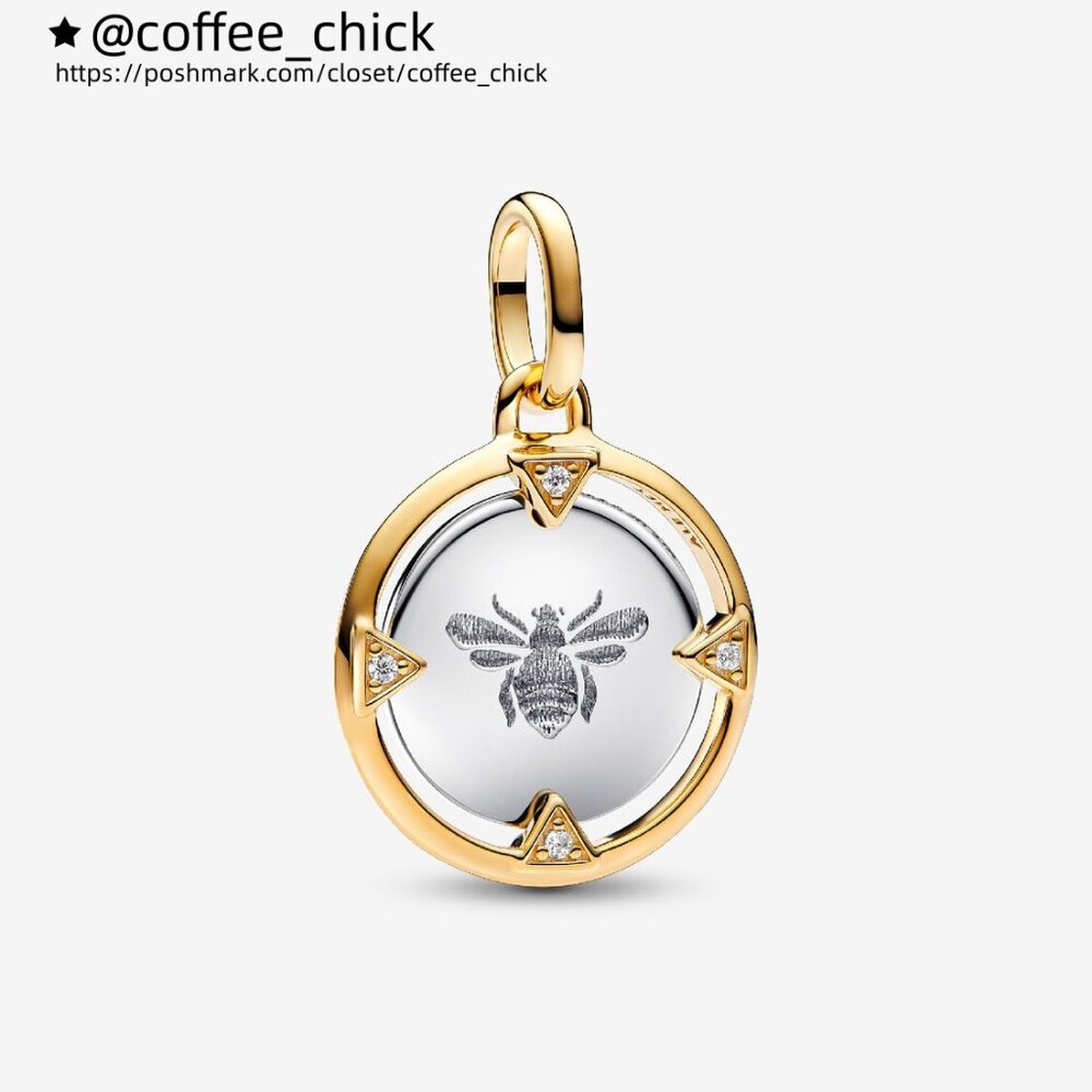 Pandora Bee Medallion Charm